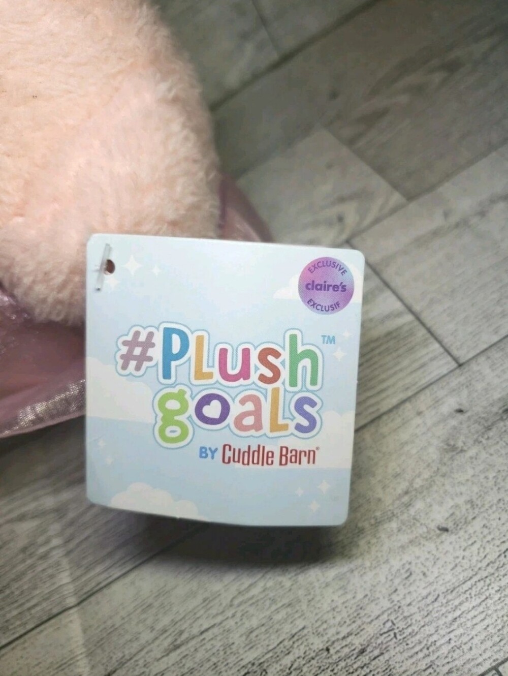 Cuddle Barn Princess Wawa Pink Frog Plush NWT Plush Goals - Picture 3 of 5